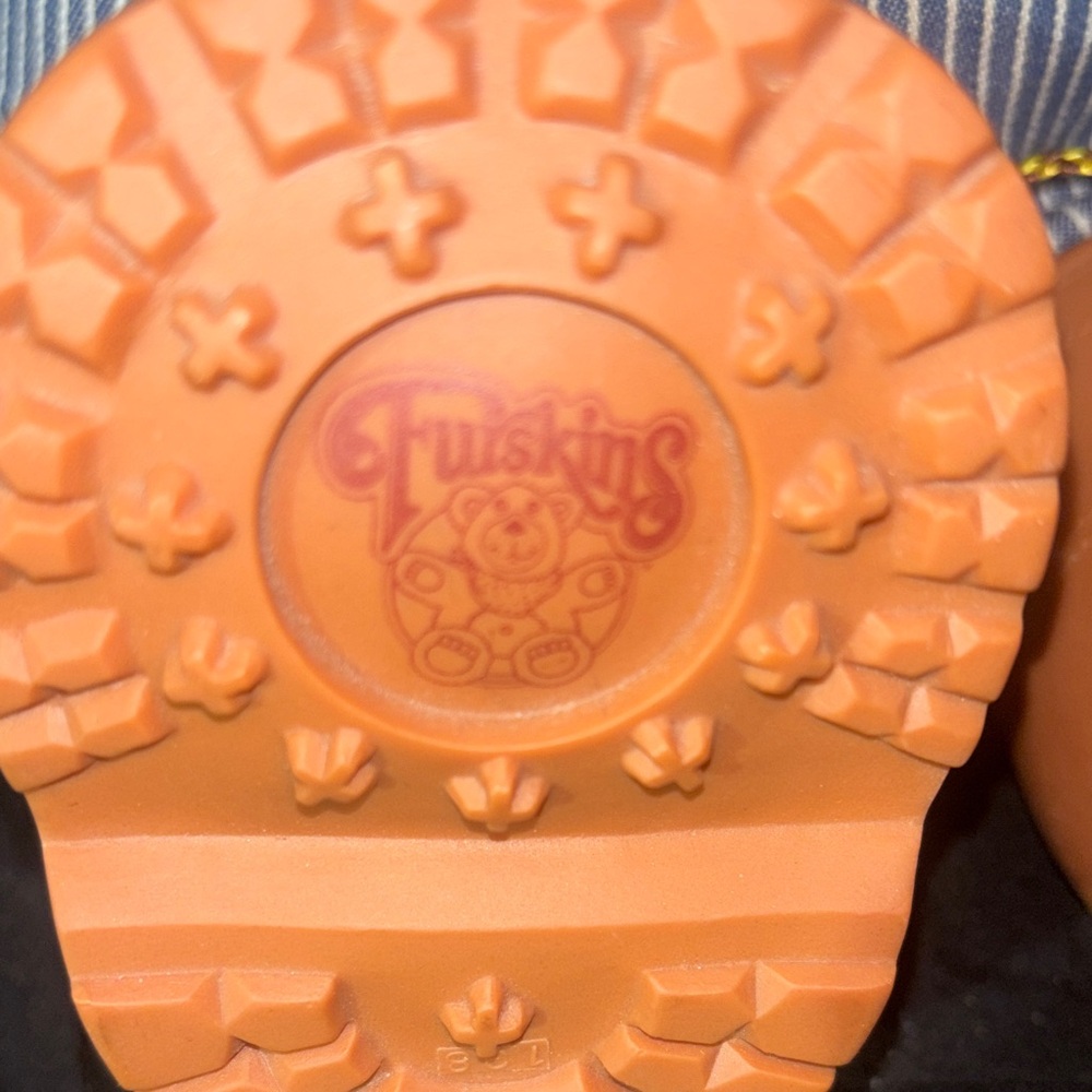 Furskins Orange Stuffed Animal Toy